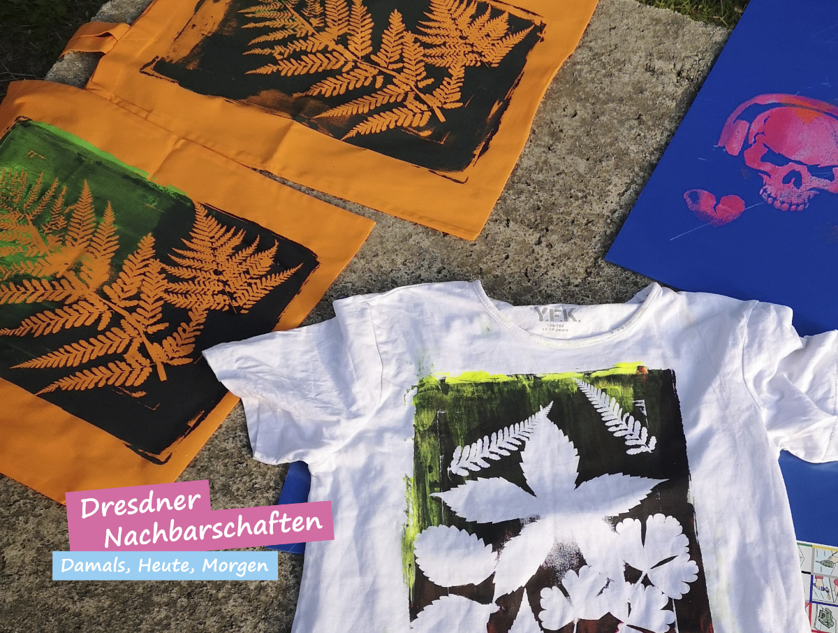 Screen printing workshop with Moussa Mbarek