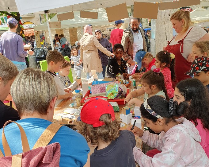 Bönischplatzfest Johannstadt - Dresdner Nachbarschaften © Y. Spauschus