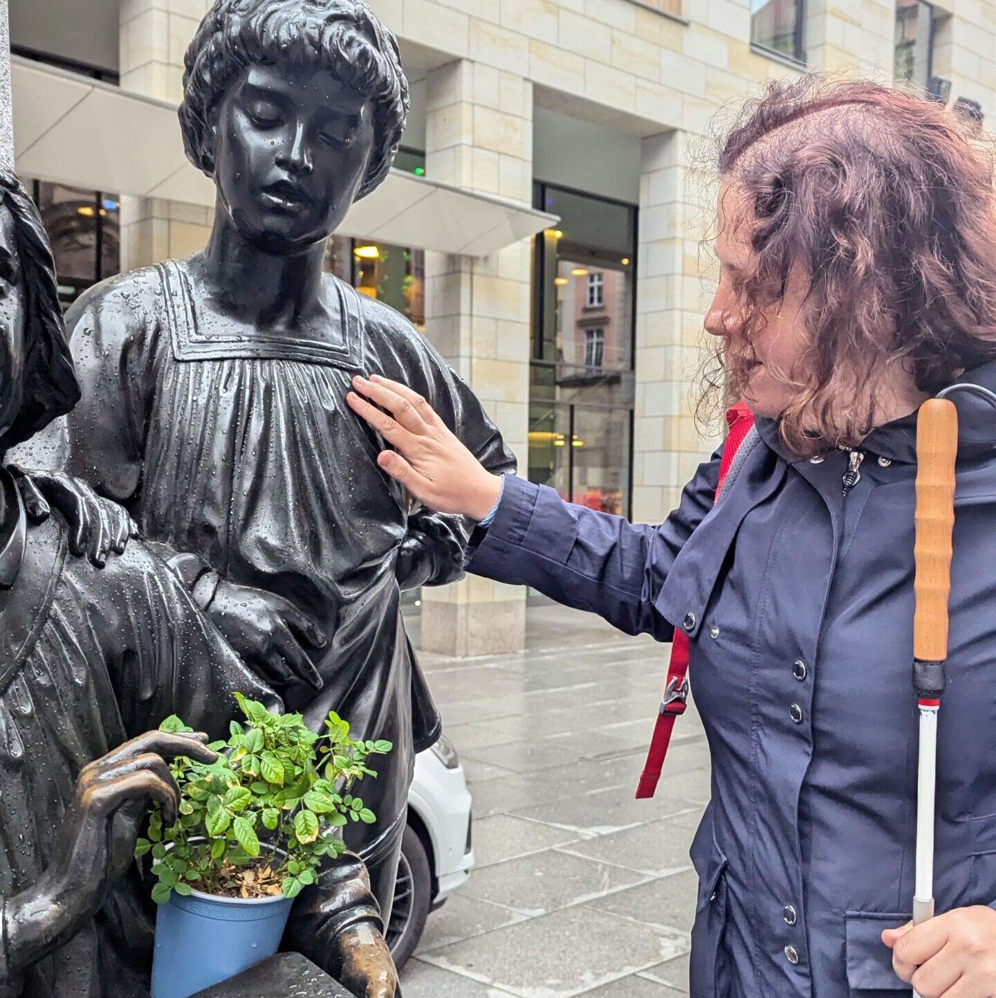 City tour for blind and sighted people: Permanent exhibition of Dresden Romanticism in the Kügelgenhaus