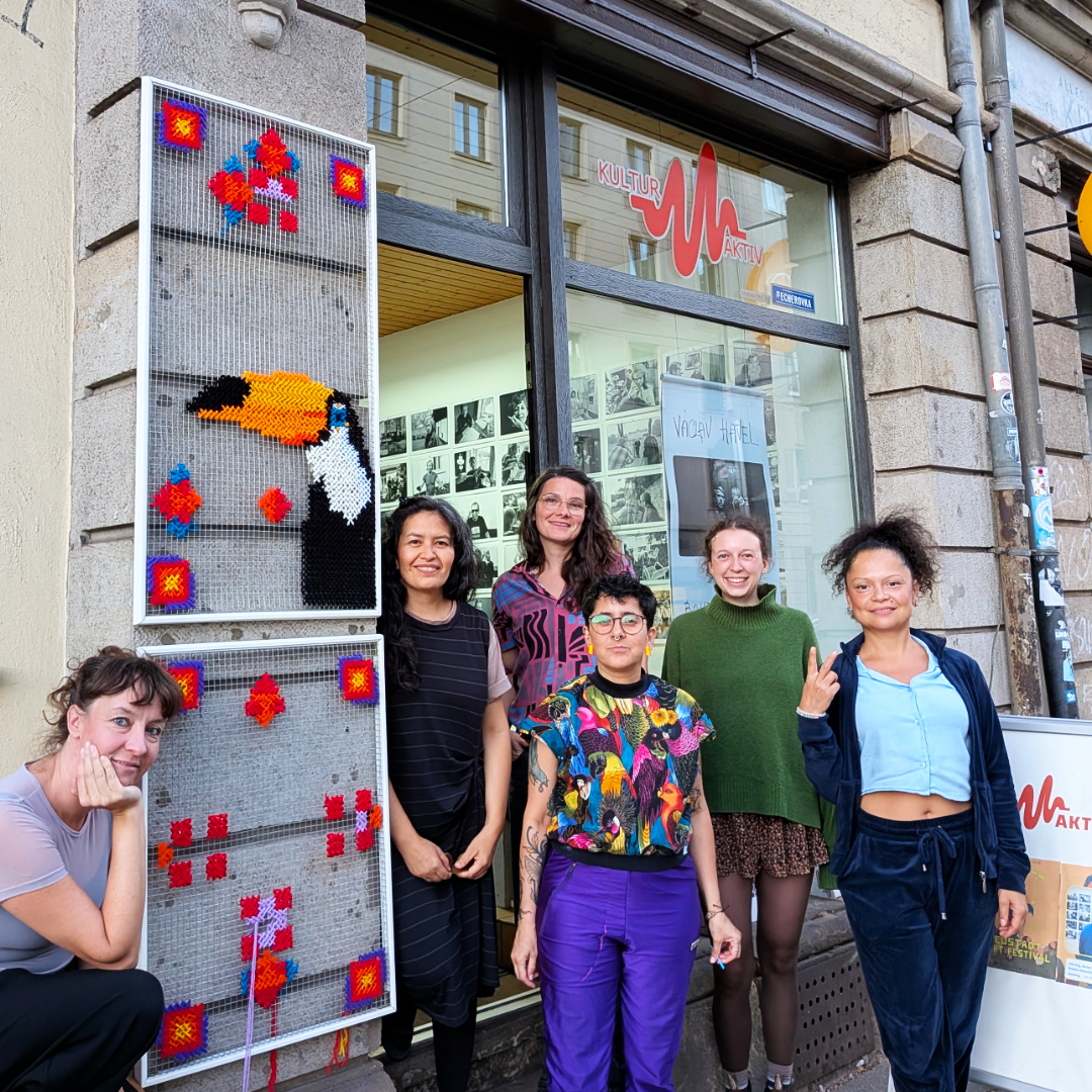 Veranstaltungsbild - Urban Art Stickerei - SOLIDARITÄT
